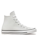 Sneakers converse chuck taylor all star faux leather a08640c gris