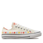Sneakers converse chuck taylor all star floral a08107c beige