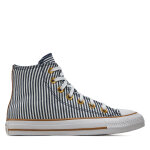 Sneakers converse chuck taylor all star herringbone stripe a07232c bleu