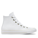 Sneakers converse chuck taylor all star leather a08583c blanc