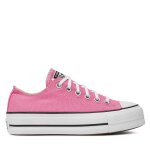 Sneakers converse chuck taylor all star lift platform a06508c rose
