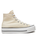 Sneakers converse chuck taylor all star lift platform a08214c beige