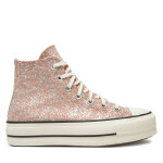 Sneakers converse chuck taylor all star lift platform a09422c rose