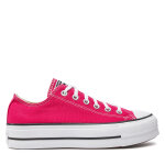 Sneakers converse chuck taylor all star lift platform a11539c rose