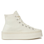 Sneakers converse chuck taylor all star modern lift platform canvas a06140c beige