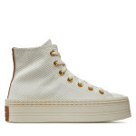 Sneakers converse chuck taylor all star modern lift platform corduroy a07204c beige