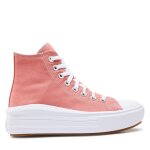 Sneakers converse chuck taylor all star move a06136c rose