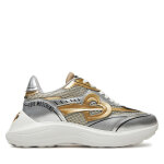 Sneakers love moschino ja15406g0liqc90a argent