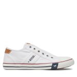 Sneakers mustang 4058 - 405 - 1 blanc