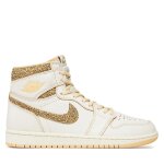 Sneakers nike air jordan 1 retro hi fd8631 100 blanc