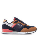 Sneakers pepe jeans london one basic b pbs30540 bleu marine