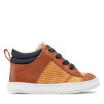 Sneakers pom d'api mousse zip trek n1sict0401 marron