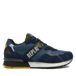 Sneakers replay adrien shades lace - up gms1d. 000. c0054t bleu marine