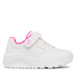 Sneakers skechers uno lite 310451l / whp blanc