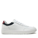 Sneakers tommy hilfiger th basket core lite lth fm0fm05369 blanc