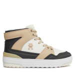 Sneakers tommy hilfiger th basket sneaker hi fw0fw07757 beige