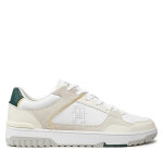 Sneakers tommy hilfiger th basket street block fm0fm05117 blanc