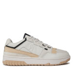Sneakers tommy hilfiger th basket street lth fm0fm04874 beige
