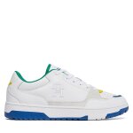 Sneakers tommy hilfiger th basket street pop fm0fm04968 blanc
