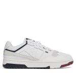 Sneakers tommy hilfiger th basket street rwb fm0fm04970 blanc