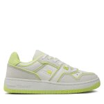 Sneakers tommy jeans decon basket low cut en0en02084 blanc