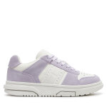 Sneakers tommy jeans the brooklyn suede en0en02476 violet