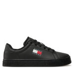 Sneakers tommy jeans tjw logo outsole sneaker ess en0en02703 noir