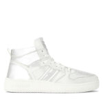 Sneakers tommy jeans tjw retro basket metallic mc en0en02399 gris