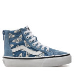 Sneakers vans uy sk8 - hi zip vn000w9wnwd1 bleu