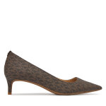 Talons aiguilles michael michael kors alina flex kitten pump 40r3almp1b marron