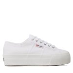 Tennis superga 2790 cotw linea up and down s9111lw blanc
