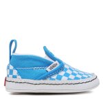 Tennis vans in slip - on v crib vn0a2xsl1si1 bleu