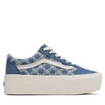 Tennis vans old skool stac vn0a7q5mblu1 bleu