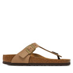 Tongs birkenstock gizeh sfb lenb 1019014 beige