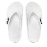 Tongs crocs classic crocs flip 207713 blanc