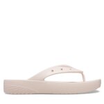 Tongs crocs classic platform flip w 207714 rose