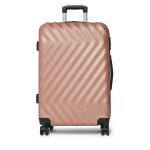 Valise moyenne pierre cardin med12 - - 24 rose