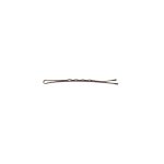 30 x epingle kifix chignon ondule perle bronze 70mm