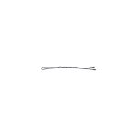 30 x epingle kifix chignon ondule perle noire 50mm