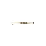40 x epingle kifix chignon ondule perle bronze 70mm
