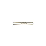 50 x epingle kifix chignon ondule perle bronze 45mm