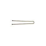 50 x epingle kifix chignon perle droite bronze 45mm