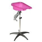 Bac lave tte coiffure  domicile rose