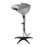 Bac lave t�te gris coiffure avec pied