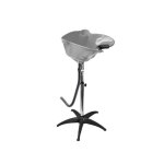 Bac lave tte gris coiffure avec pied