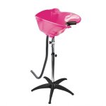 Bac lave tte rose avec pied