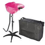 Bac lave tte rose avec sac