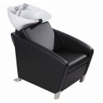 Bac � shampooing professionnel noir bary