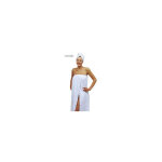 Bonnet clio turban eponge blanc
