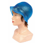 Bonnet meche silicone bleu et crochet